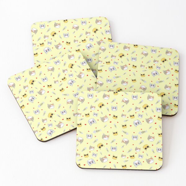 Item preview, Cat Face Pattern designed and sold by uranus-art.