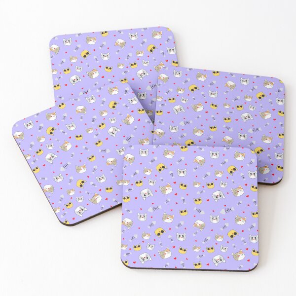 Item preview, Cat Face Pattern designed and sold by uranus-art.
