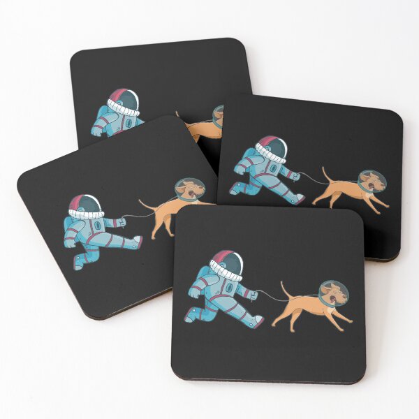Item preview, Astronaut Walking A Dog designed and sold by artado.
