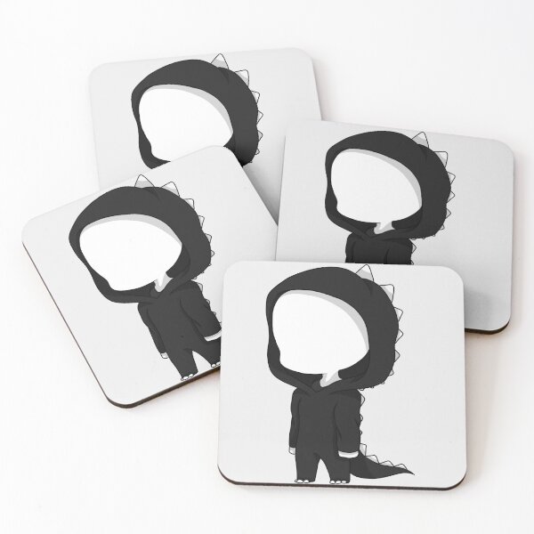 Item preview, slenderman dinosaur chibi designed and sold by EveryCuteThings.