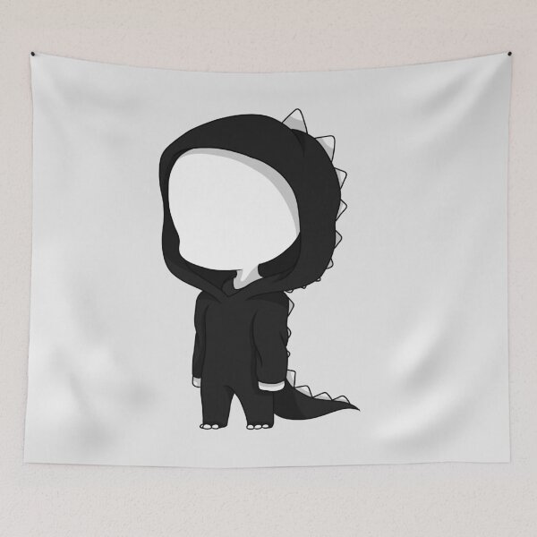 Item preview, slenderman dinosaur chibi designed and sold by EveryCuteThings.