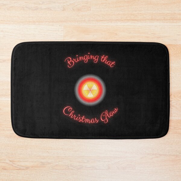 Item preview, Bringing that Christmas Glow Red Yellow Radiation designed and sold by ApparelByGriph.