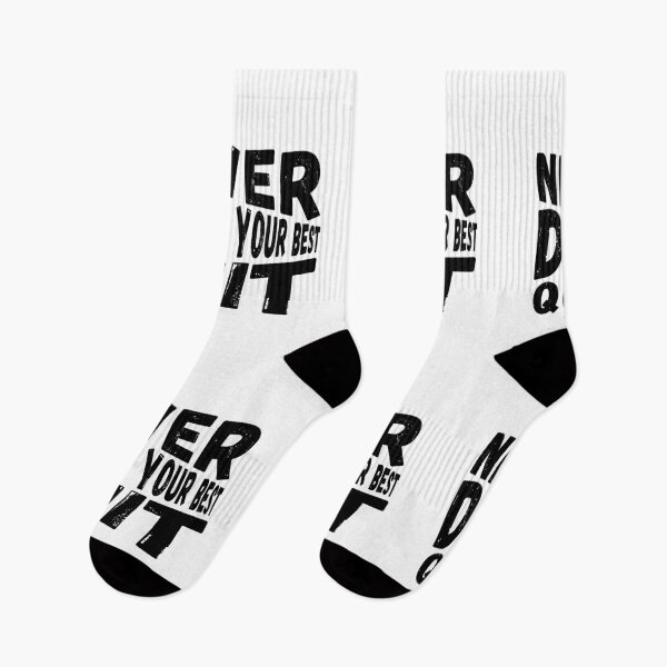 Item preview, never do your best quit designed and sold by NiceSign.