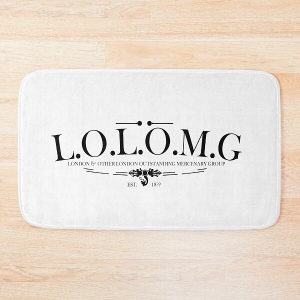 Item preview, LOLOMG - London and Other London Outstanding Mercenary Group Logo designed and sold by RustyQuill.