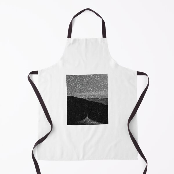 Item preview, Black and White Night Sky Art Print designed and sold by Eva Vincent.