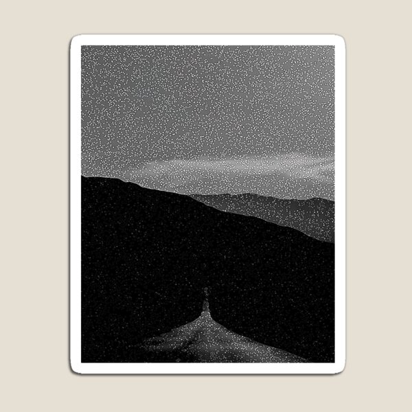 Item preview, Black and White Night Sky Art Print designed and sold by Eva Vincent.