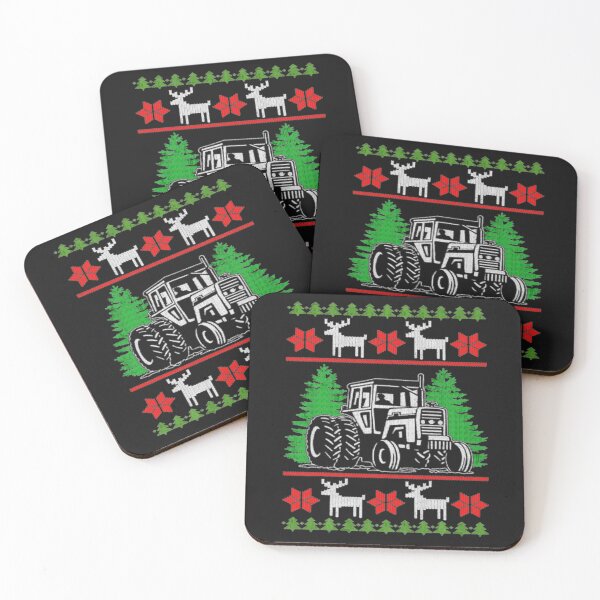 Item preview, Tractor Farmer Ugly Christmas designed and sold by ClamenTaon.