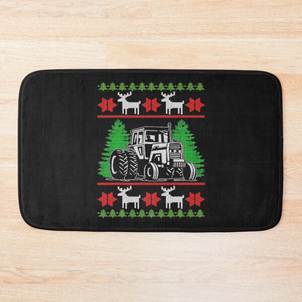 Item preview, Tractor Farmer Ugly Christmas designed and sold by ClamenTaon.