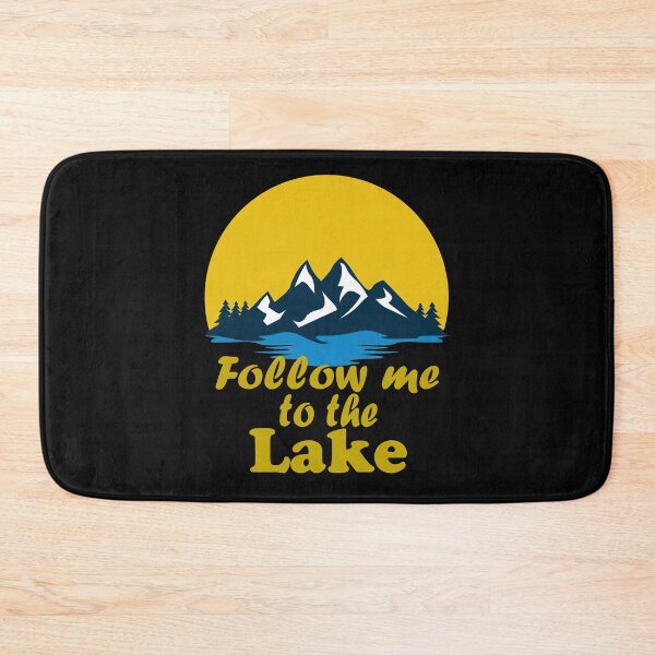 Item preview, Follow me to the lake-summer lakes. designed and sold by DesignedBySnip.