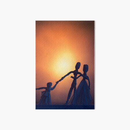 corn doll family Art Board Print