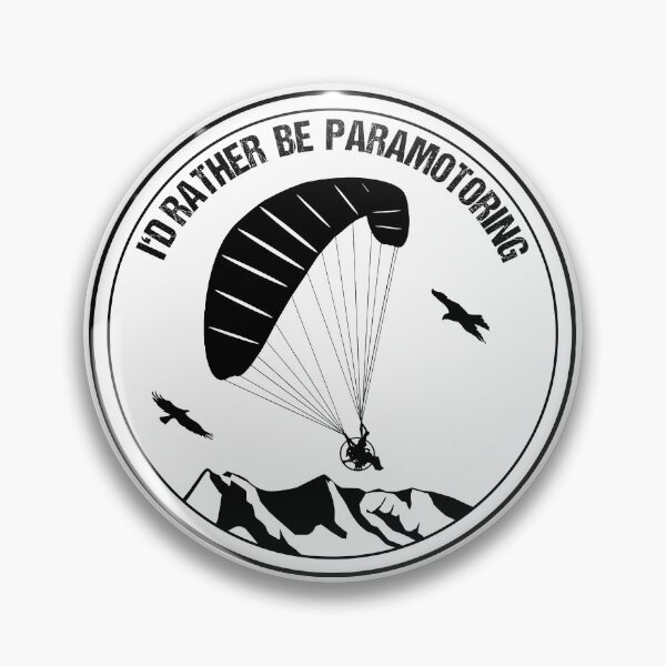 Item preview, Epic Paramotor Pilot T-Shirt I'd Rather be Paramotoring Parachute Gift designed and sold by stearman.