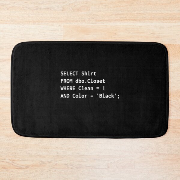 Item preview, Retro Funny SQL Design for Programmer Humor Programming Gift designed and sold by CTankdesign.