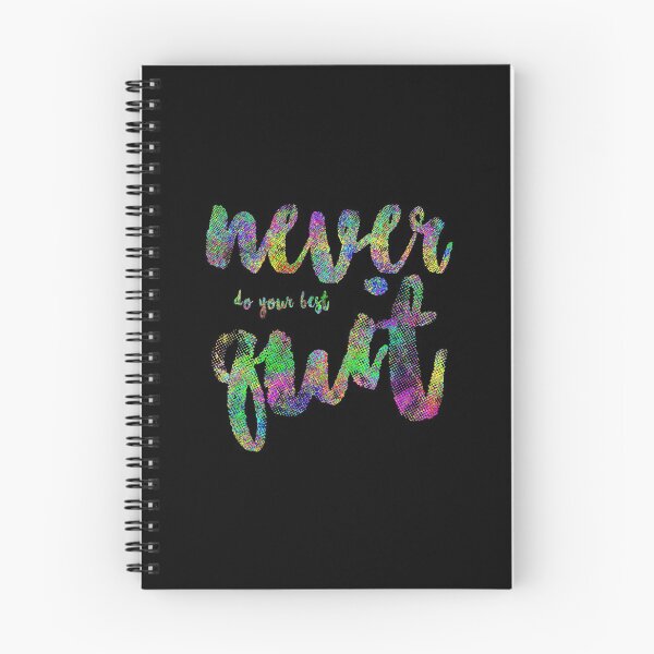 Item preview, never do your best quit, colorful designed and sold by NiceSign.