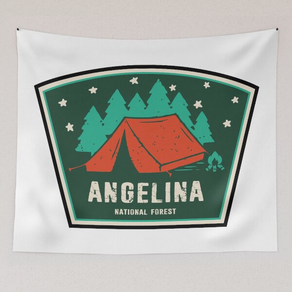 Item preview, Angelina National Forest Texas Camping designed and sold by Esskay Designs.