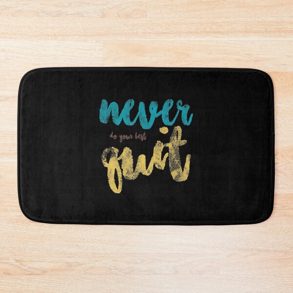 Item preview, never do your best quit, colorful designed and sold by NiceSign.