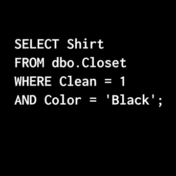 Artwork thumbnail, Retro Funny SQL Design for Programmer Humor Programming Gift by CTankdesign