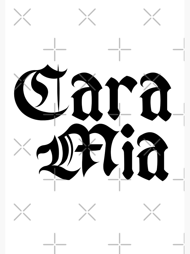 "Cara Mia, addams family, Gomez and Morticia" Poster for Sale by azoetoremember Redbubble