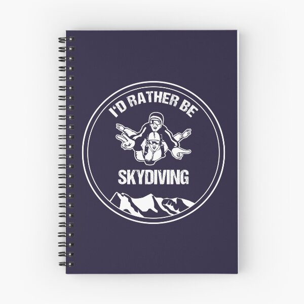 Item preview, Epic Skydiver T-Shirt I'd Rather be Skydiving Tandem Skydive Parachuting Gift designed and sold by stearman.