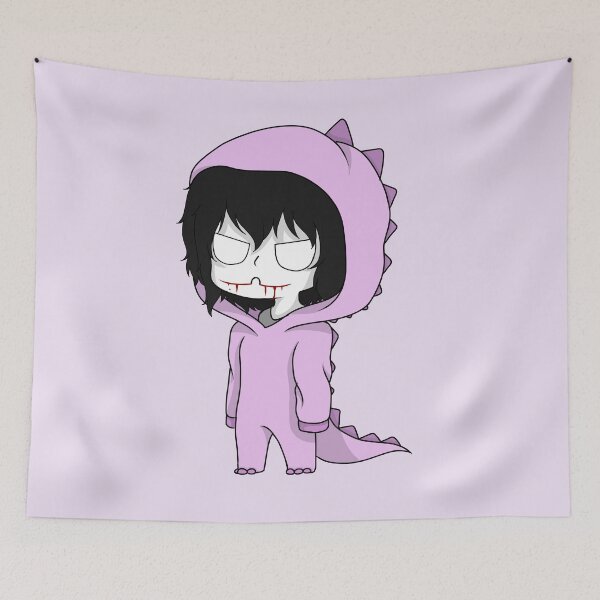 Item preview, jeff the killer dinosaur chibi designed and sold by EveryCuteThings.