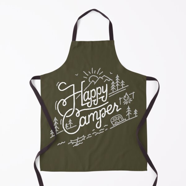 Artikelvorschau, Happy Camper, Camper Life Gifts, RV Camper, Fifth Wheel Camper, Camper Gift entworfen und verkauft von PaulLesser.