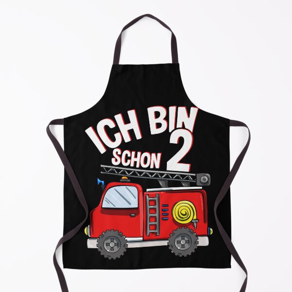 Item preview, Children 2 years birthday boy fire engine fire department designed and sold by brunsch-print.