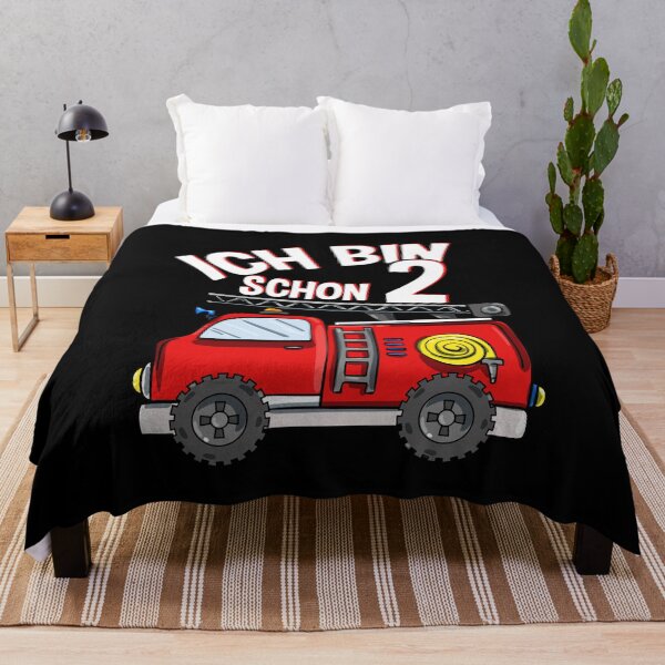 Item preview, Children 2 years birthday boy fire engine fire department designed and sold by brunsch-print.