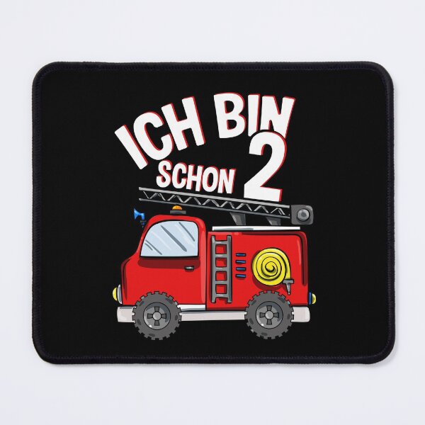 Item preview, Children 2 years birthday boy fire engine fire department designed and sold by brunsch-print.