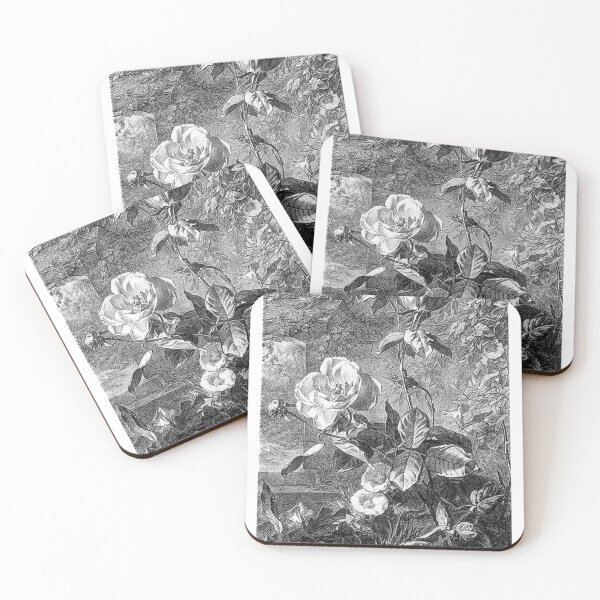 Item preview, Aesthetic Rose Art Print designed and sold by Eva Vincent.