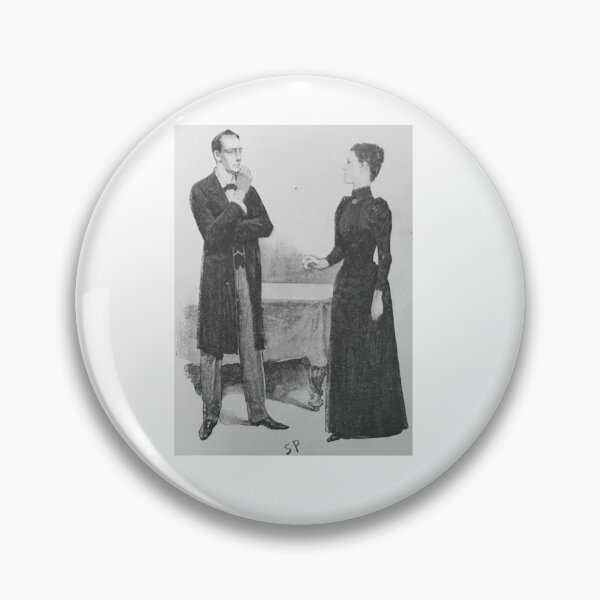 Item preview, Sherlock Holmes and Mary Holder designed and sold by HughBoone.