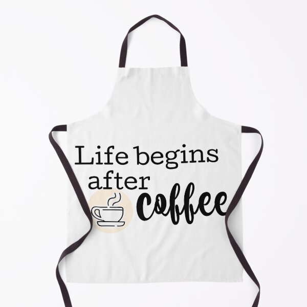 Item preview, Life begins after coffee!  designed and sold by hardscuffle.