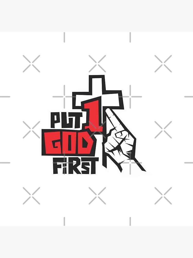 ●Put God First PS-8395 - Put God First Frame – Collins Fresh + Original