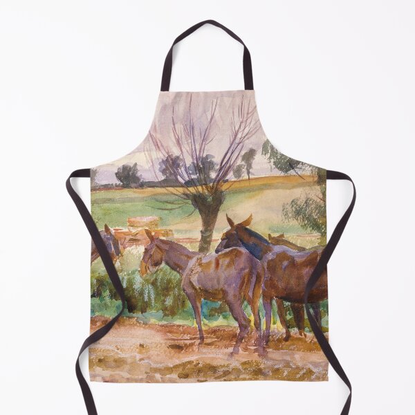 Item preview, Mules (1918) by John Singer Sargent designed and sold by Designedbysm.