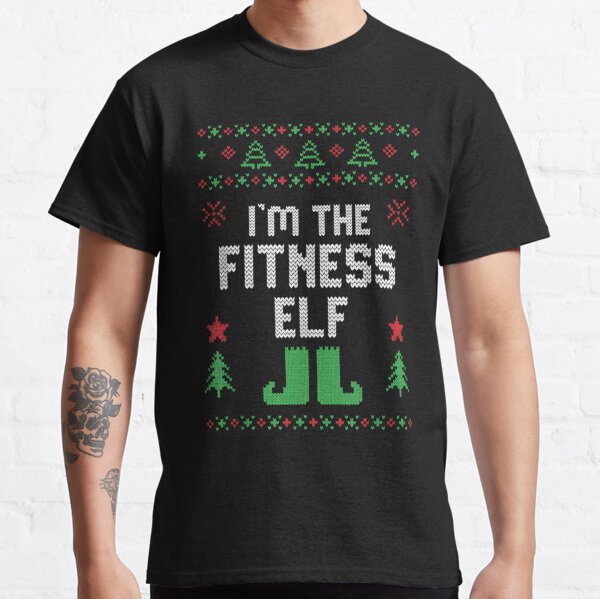 Fitness Christmas Sweater T-Shirts for Sale