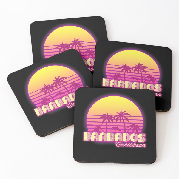 Item preview, Barbados Caribbean retro wave designed and sold by chrlalexandru.