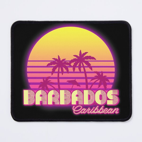 Item preview, Barbados Caribbean retro wave designed and sold by chrlalexandru.