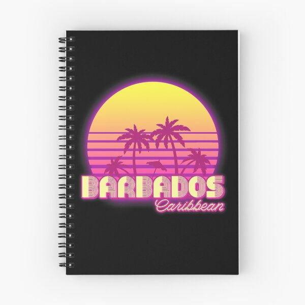 Artikelvorschau, Barbados Caribbean retro wave entworfen und verkauft von chrlalexandru.