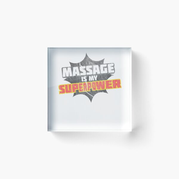 Item preview, Massage is my Superpower designed and sold by okaystarpet.