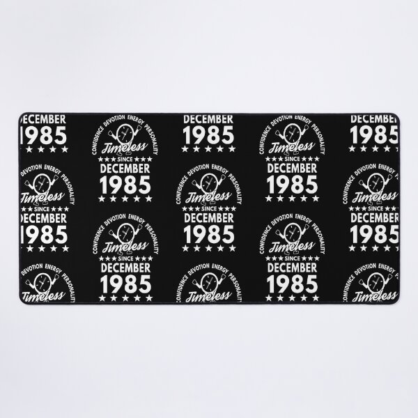 Item preview, December Birthday Timeless Person - 1985 - White Text designed and sold by MoonsmileProd.