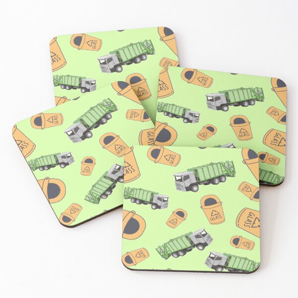 Item preview, Recycling Garbage Truck Pattern Truck Vehicle Patterns designed and sold by SeemDev786.