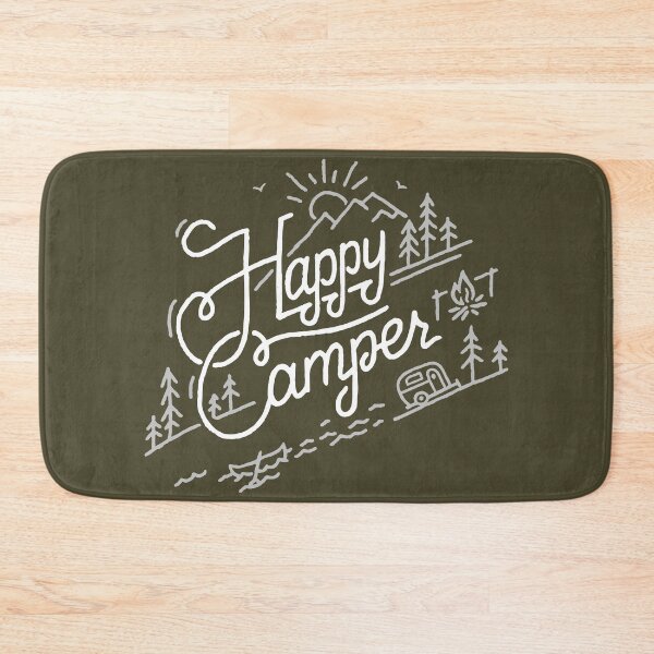 Artikelvorschau, Happy Camper, Camper Life Gifts, RV Camper, Fifth Wheel Camper, Camper Gift entworfen und verkauft von PaulLesser.