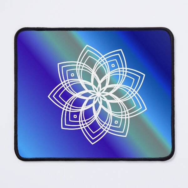 Item preview, Blue and withe mandala design designed and sold by Martapp.