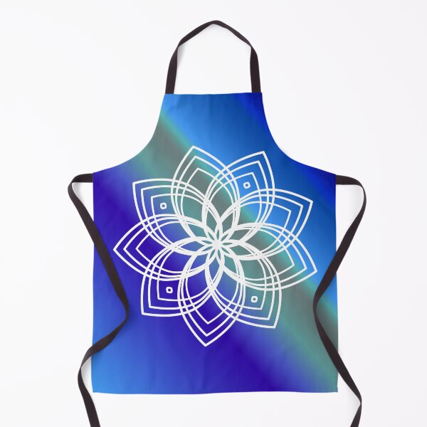 Item preview, Blue and withe mandala design designed and sold by Martapp.