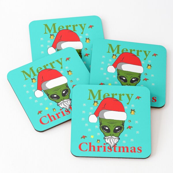 Item preview, Funny ALIENS COUSIN CLAUS SANTA MERRY ALIENS CHRISTMAS ,aliens christmas   designed and sold by NunuTeeDesigns.