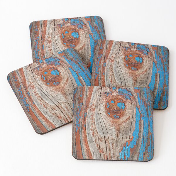 Item preview, Red and Blue Wood Abstract designed and sold by Tony North.