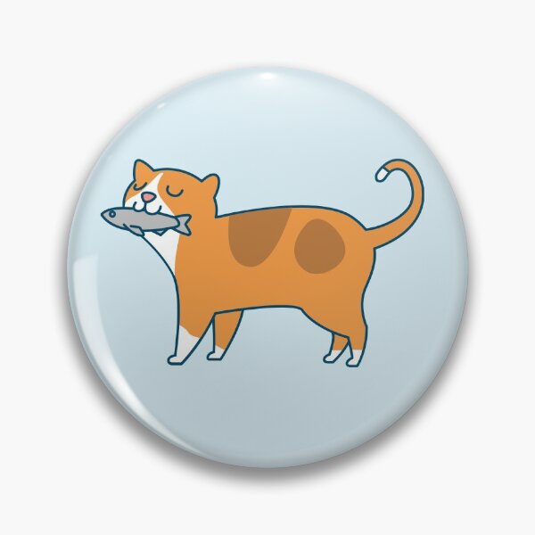Item preview, Orange Cat Proud Of Its Fish designed and sold by Graham  Abbott.