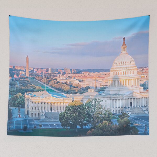 Item preview, Washington DC Skyline designed and sold by Sofia-Draws.