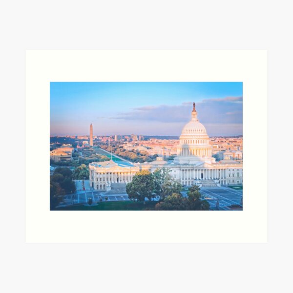 Item preview, Washington DC Skyline designed and sold by Sofia-Draws.