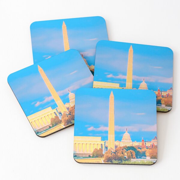 Item preview, Washington DC Cityscape designed and sold by Sofia-Draws.