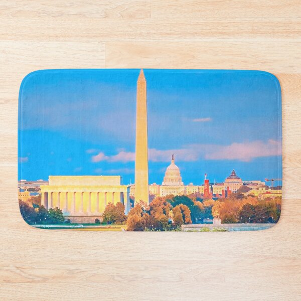 Item preview, Washington DC Cityscape designed and sold by Sofia-Draws.