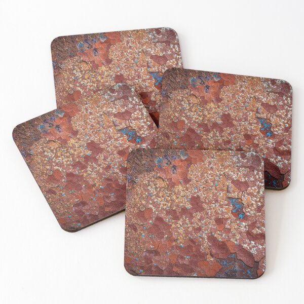 Item preview, Rusted Iron Sheet with Paint designed and sold by Tony North.